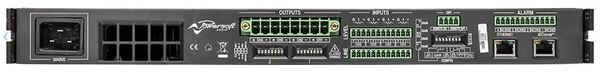 4CH AMP 2400W TOTAL - 600W PER CH @ 4 OHM, 8 OHM, 70V, 100V. 800W PER CH AT 2 OHM WITH DSP & DANTE